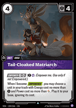 Tail-Cloaked Matriarch - Vendetta