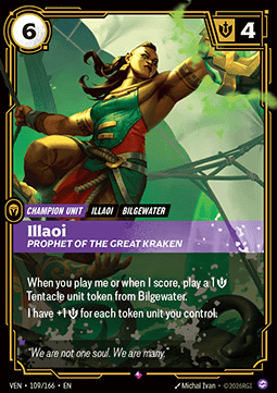 Illaoi, Prophet of the Great Kraken (V.1 - Rare) - Vendetta