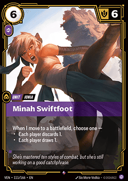 Minah Swiftfoot - Vendetta