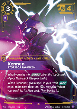 Kennen, Storm of Shuriken (V.1 - Epic) - Vendetta