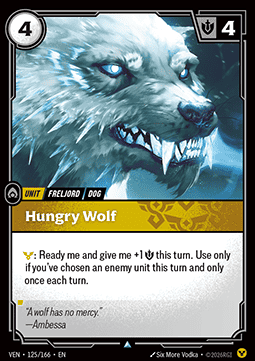 Hungry Wolf - Vendetta