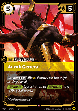 Aurok General - Vendetta