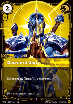 Decree of Unity - Vendetta