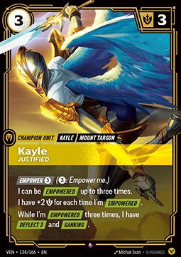 Kayle, Justified (V.1 - Rare) - Vendetta