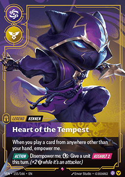 Kennen, Heart of the Tempest (V.1 - Rare) - Vendetta