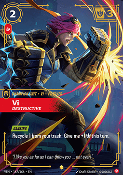 Vi, Destructive - Vendetta