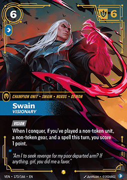 Swain, Visionary - Vendetta