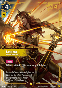 Leona, Determined - Vendetta