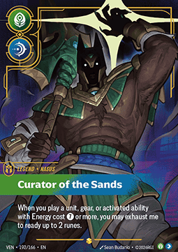 Nasus, Curator of the Sands (V.2 - Showcase) - Vendetta