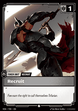 Recruit - Vendetta