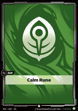 Calm Rune (V.1 - Common) - Vendetta
