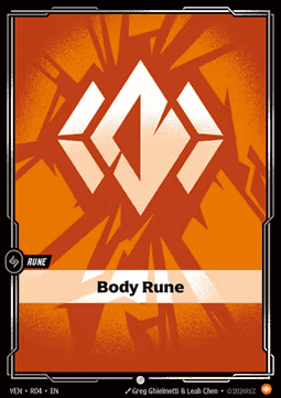 Body Rune (V.1 - Common) - Vendetta