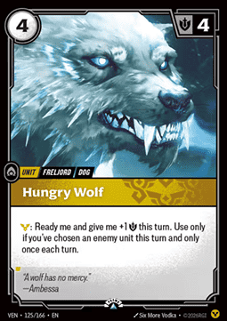 Hungry Wolf - Vendetta: Promos