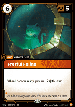 Fretful Feline - Vendetta: Promos