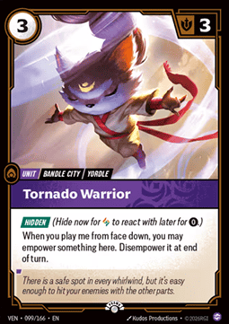 Tornado Warrior - Vendetta: Promos