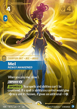 Mel, Newly Awakened - Vendetta: Promos