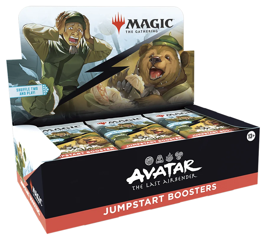 Caja de sobres de Jumpstart de Avatar: The Last Airbender