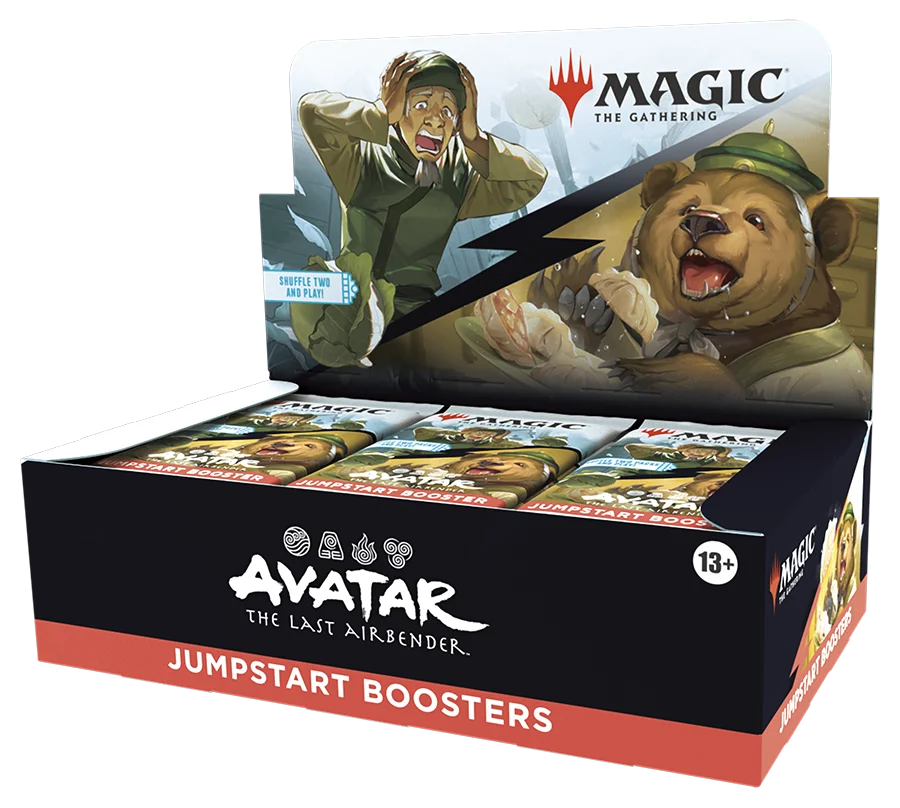 Caja de sobres de Jumpstart de Avatar: The Last Airbender