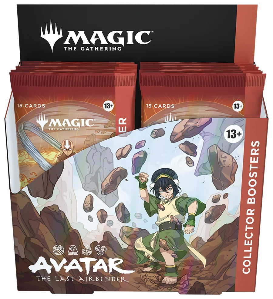 Caja de sobres de coleccionista de Avatar: The Last Airbender