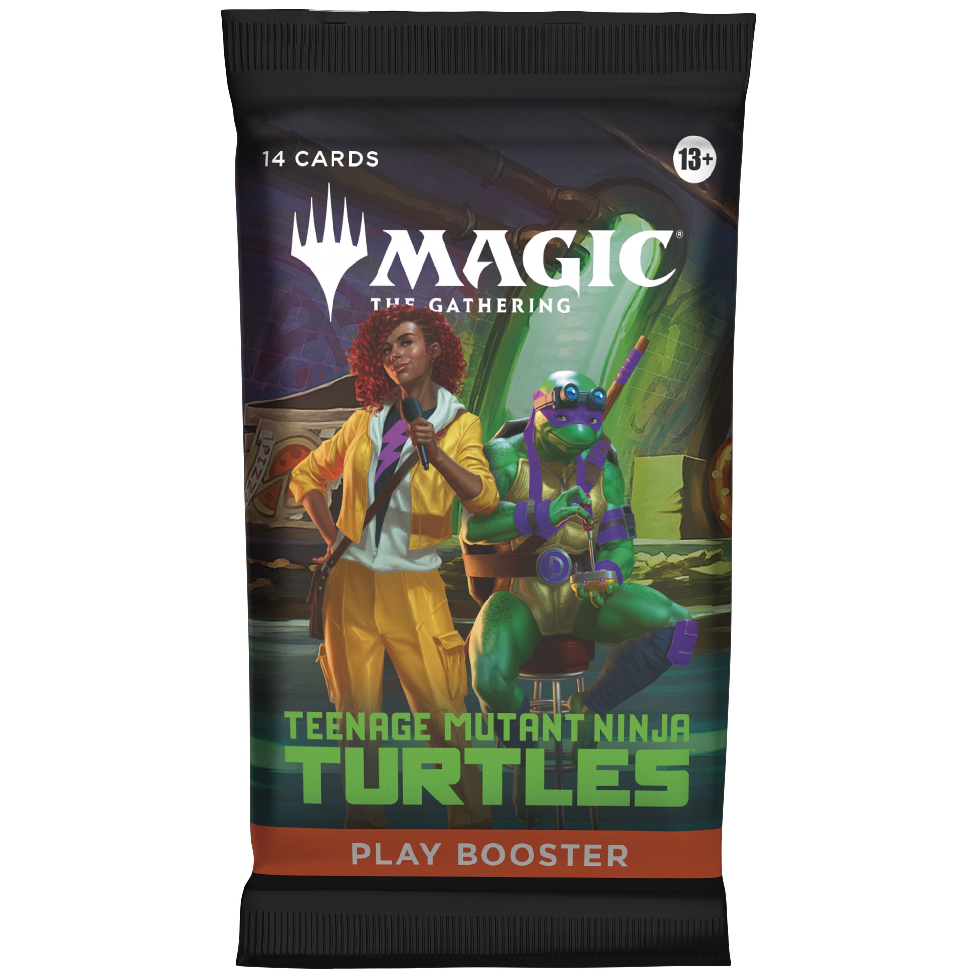 Sobre de juego de Teenage Mutant Ninja Turtles