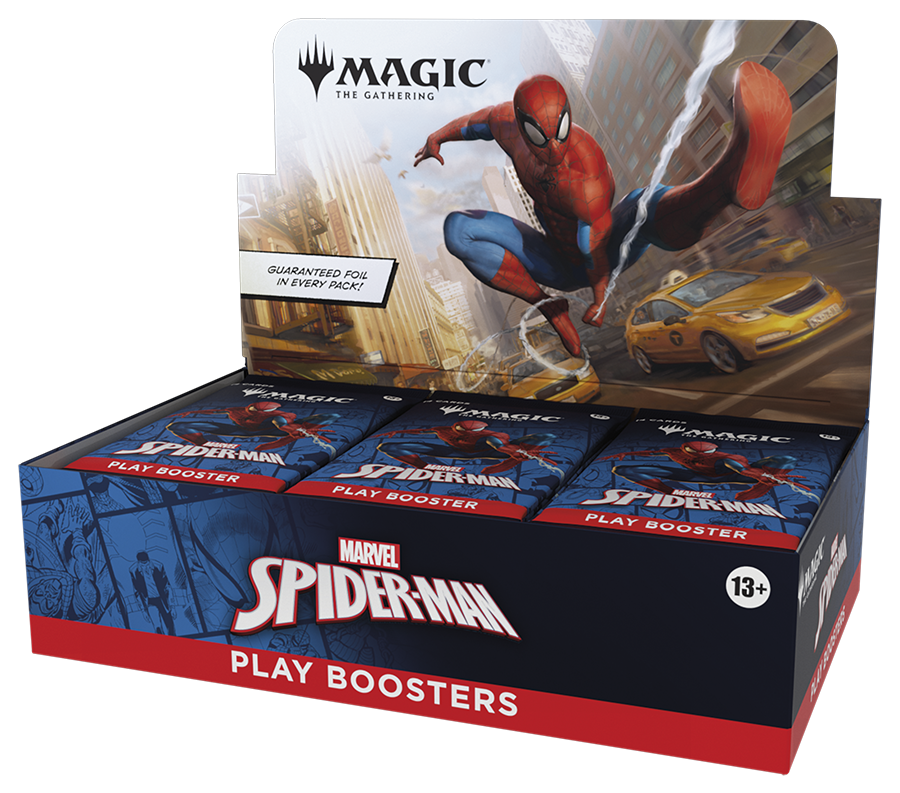 Caja de sobres de juego de Marvel's Spider-Man