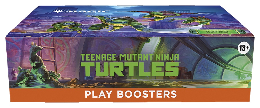 Caja de sobres de juego de Las Tortugas Ninja