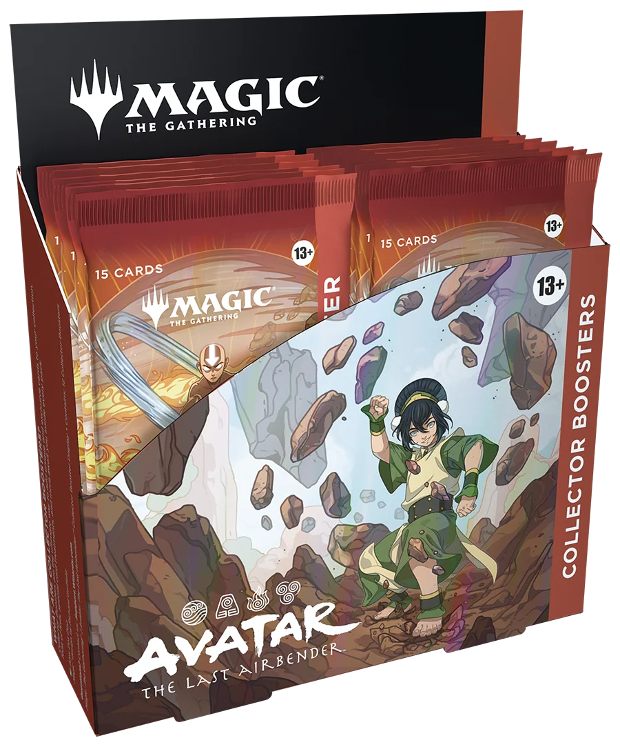Caja de sobres de coleccionista de Avatar: The Last Airbender