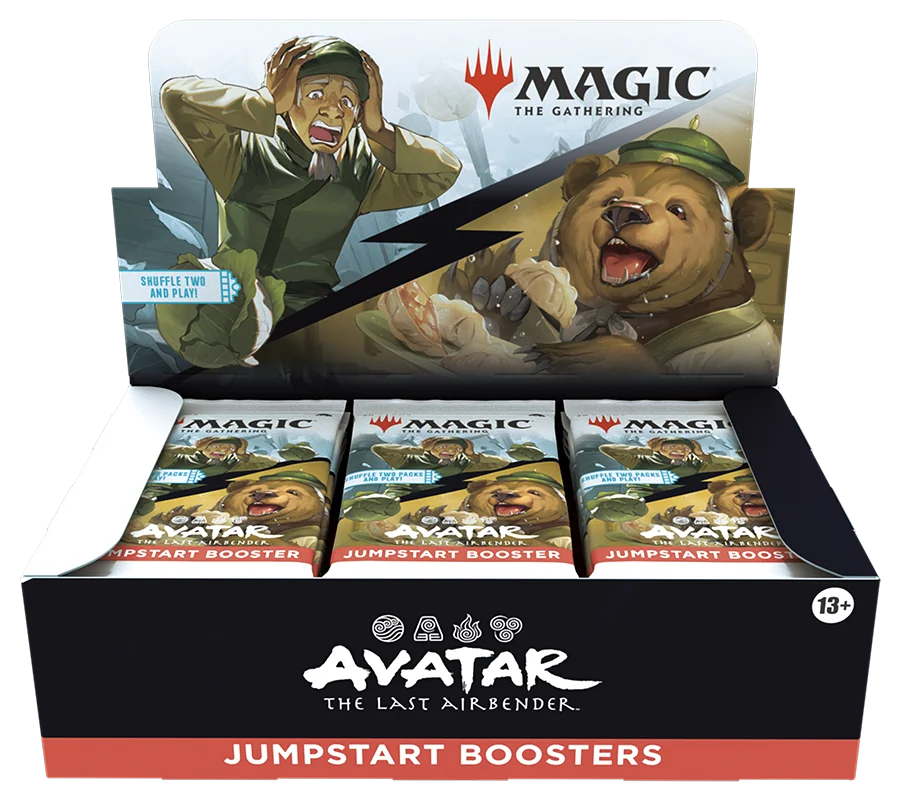 Caja de sobres de Jumpstart de Avatar: The Last Airbender