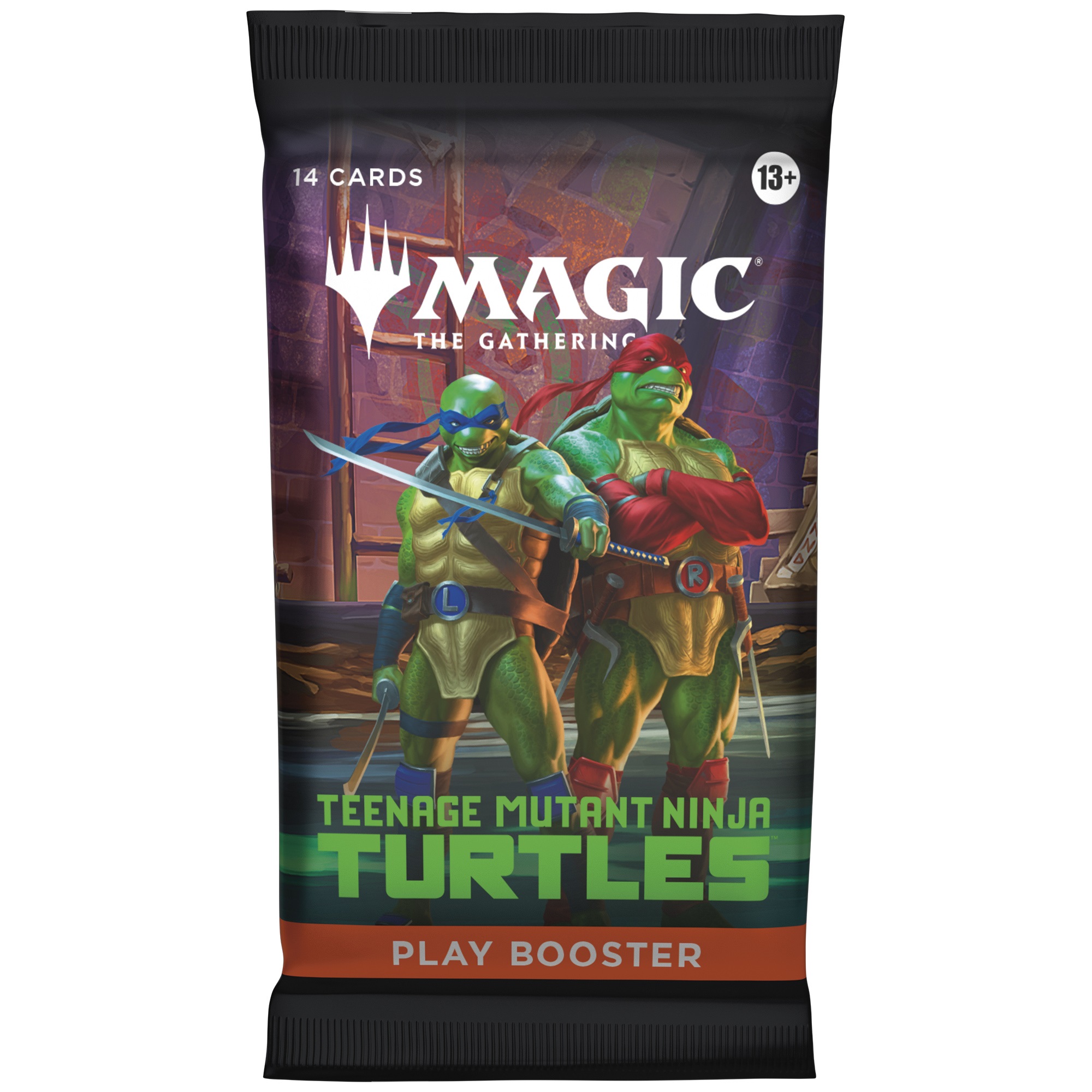 Sobre de juego de Teenage Mutant Ninja Turtles