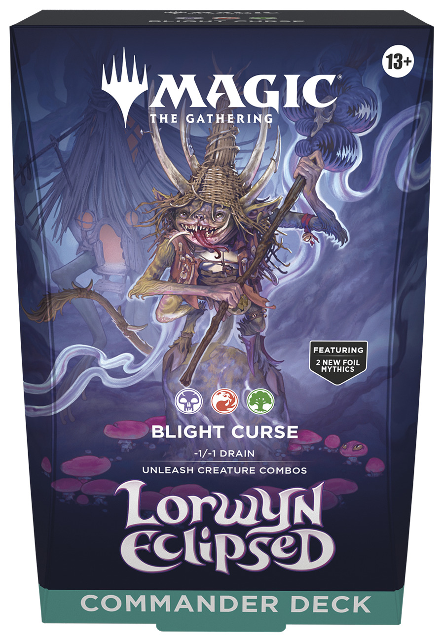 Lorwyn eclipsado: "Blight Curse" Commander Deck