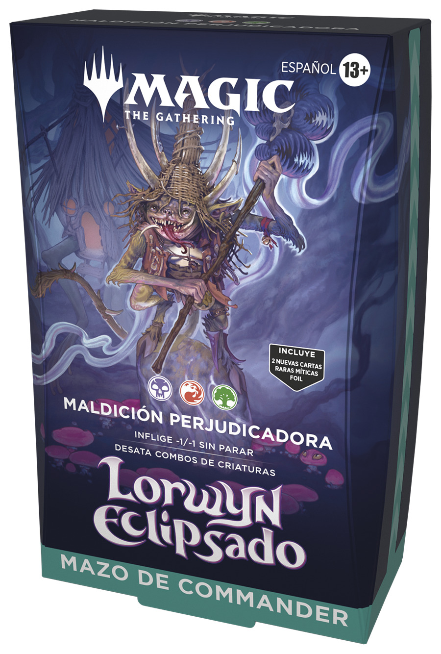 Lorwyn eclipsado: "Blight Curse" Commander Deck