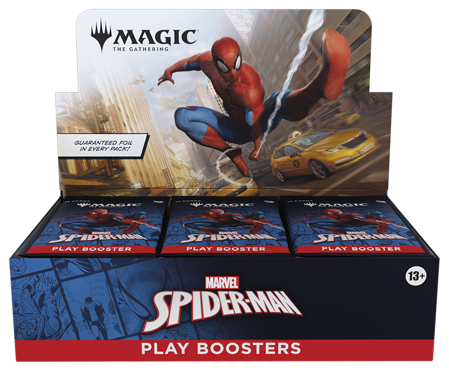 Caja de sobres de juego de Marvel's Spider-Man