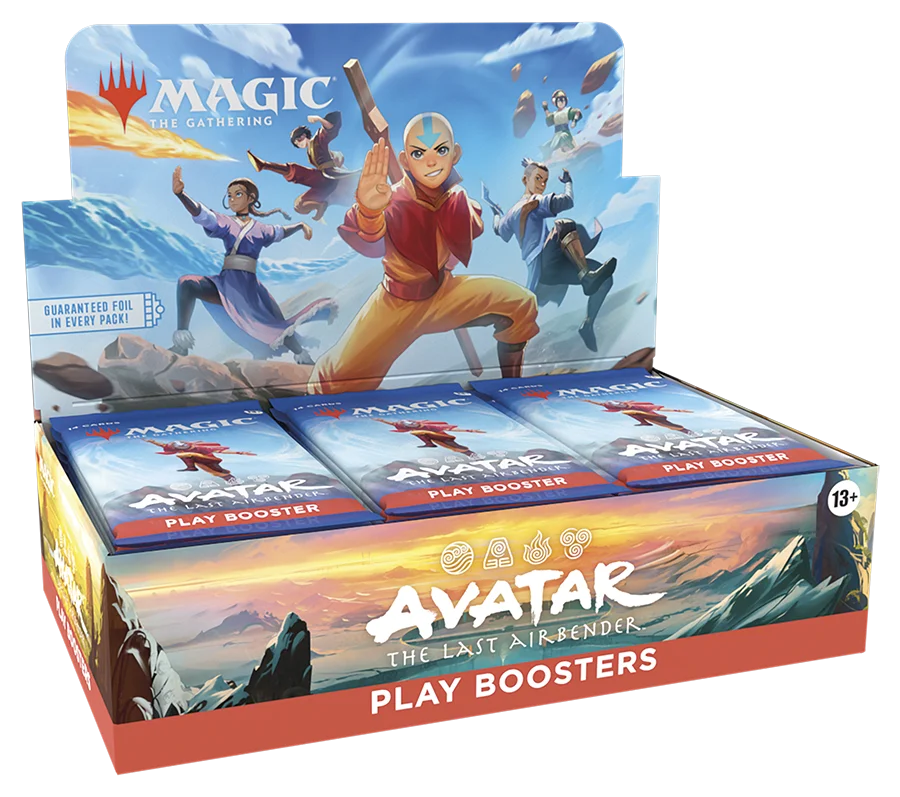 Caja de sobres de juego de Avatar: The Last Airbender