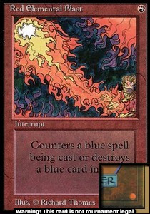 Red Elemental Blast / Ráfaga elemental roja - International