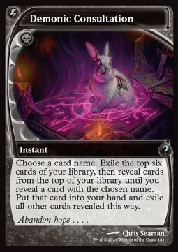 Demonic Consultation / Consulta demoníaca - Mystery Booster 2
