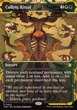 Culling Ritual (V.1) / Ritual de eliminación - Secrets of