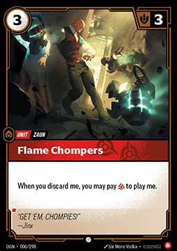 Flame Chompers - Origins