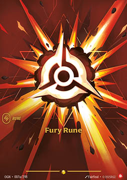 Fury Rune (V.2 - Showcase) - Origins