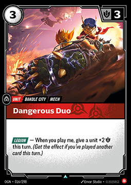 Dangerous Duo - Origins