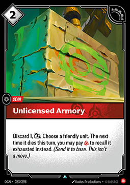 Unlicensed Armory - Origins