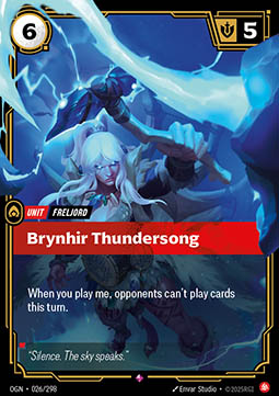 Brynhir Thundersong - Origins