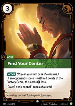 Find Your Center - Origins