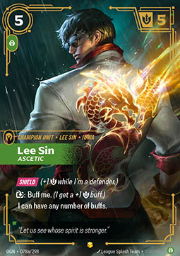 Lee Sin, Ascetic (V.2 - Showcase) - Origins