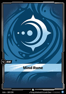 Mind Rune (V.1 - Common) - Origins