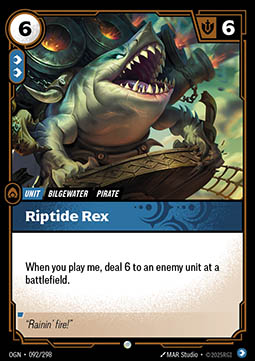 Riptide Rex - Origins