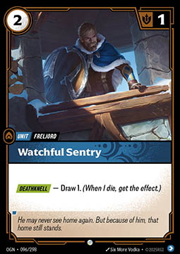 Watchful Sentry - Origins