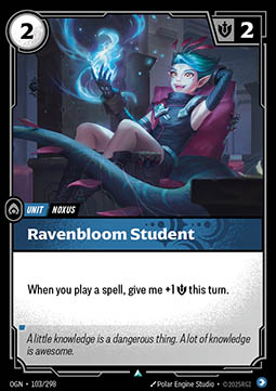 Ravenbloom Student - Origins