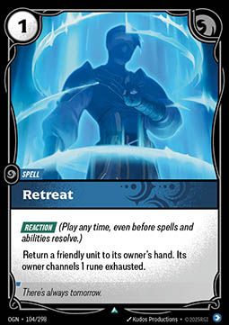 Retreat - Origins