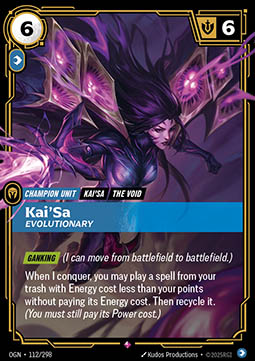 Kai'Sa, Evolutionary (V.1 - Rare) - Origins
