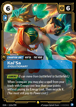 Kai'Sa, Evolutionary (V.2 - Showcase) - Origins